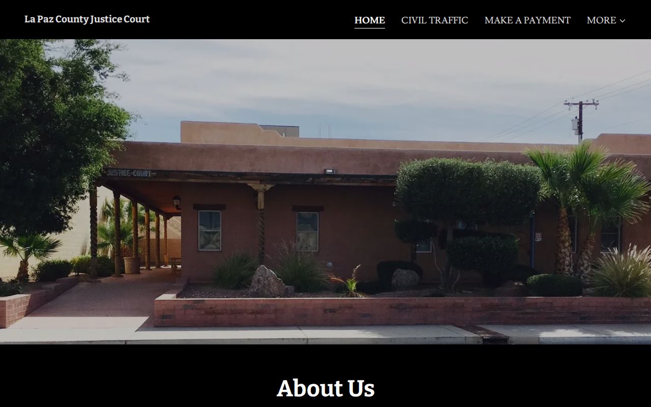 La Paz County Justice Court docket information